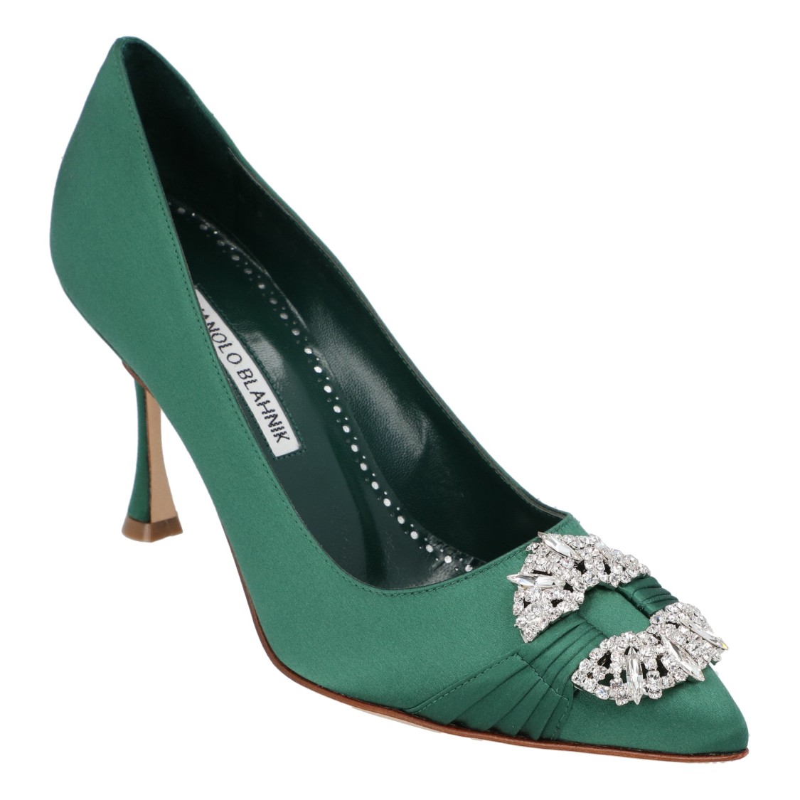 パンプス Manolo Blahnik Maidapump 090 Pump Green Manolo Blahnik Maidapump 090 Pump Green in Green | THE LIST