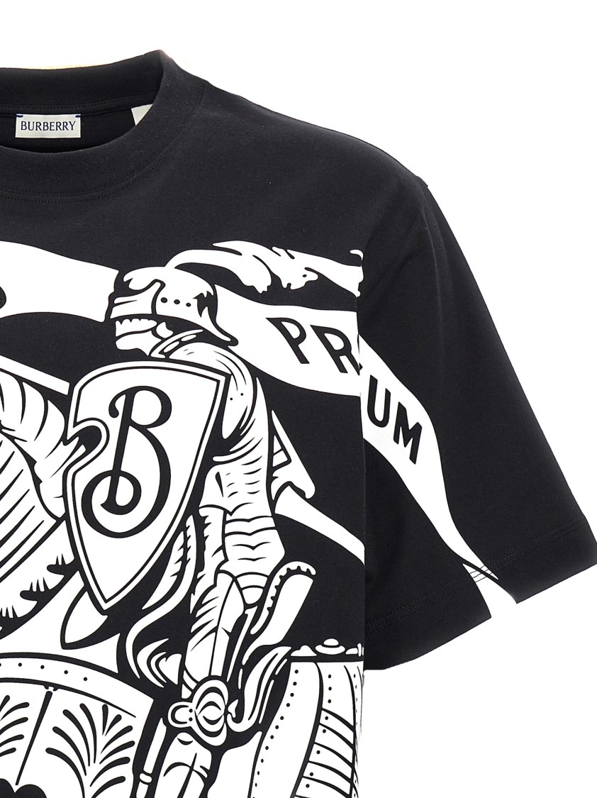 BURBERRYブラックワンピース　10Y Burberry short-sleeve Cotton T-shirt | Black | FARFETCH