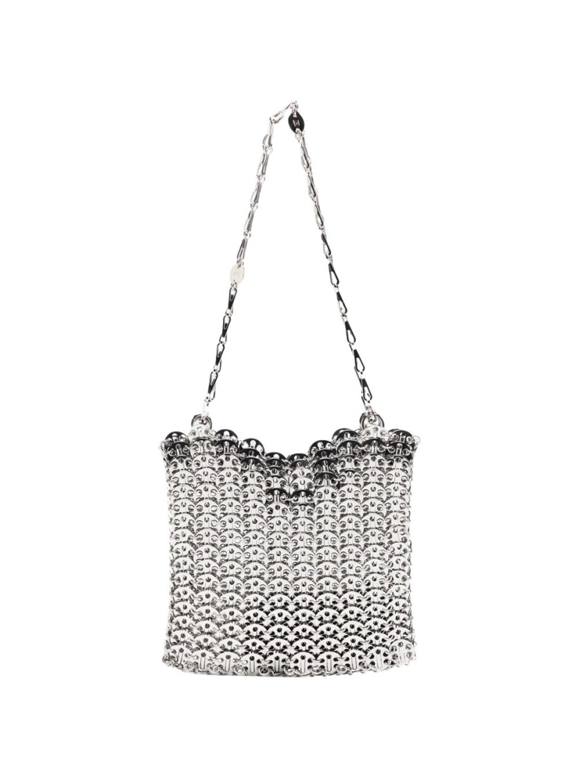 Rabanne Iconic 1969 Bag Silver In Silver