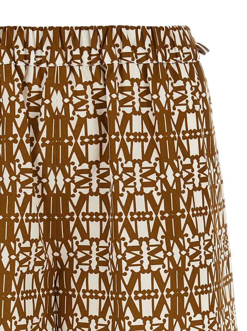 Max Mara 'taiga' Shorts In Brown