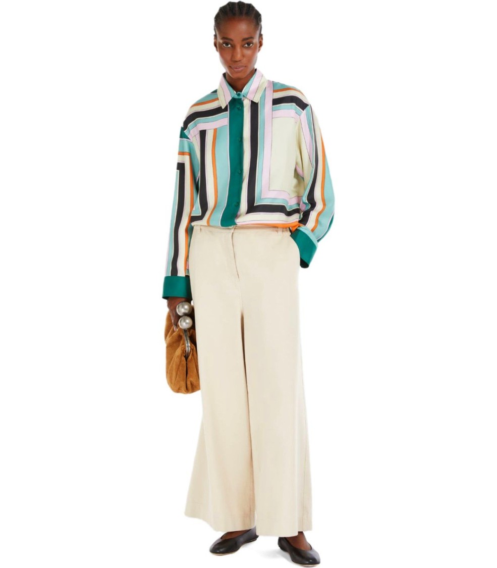 Max Mara Weekend Formia Multicolored Shirt In Multi
