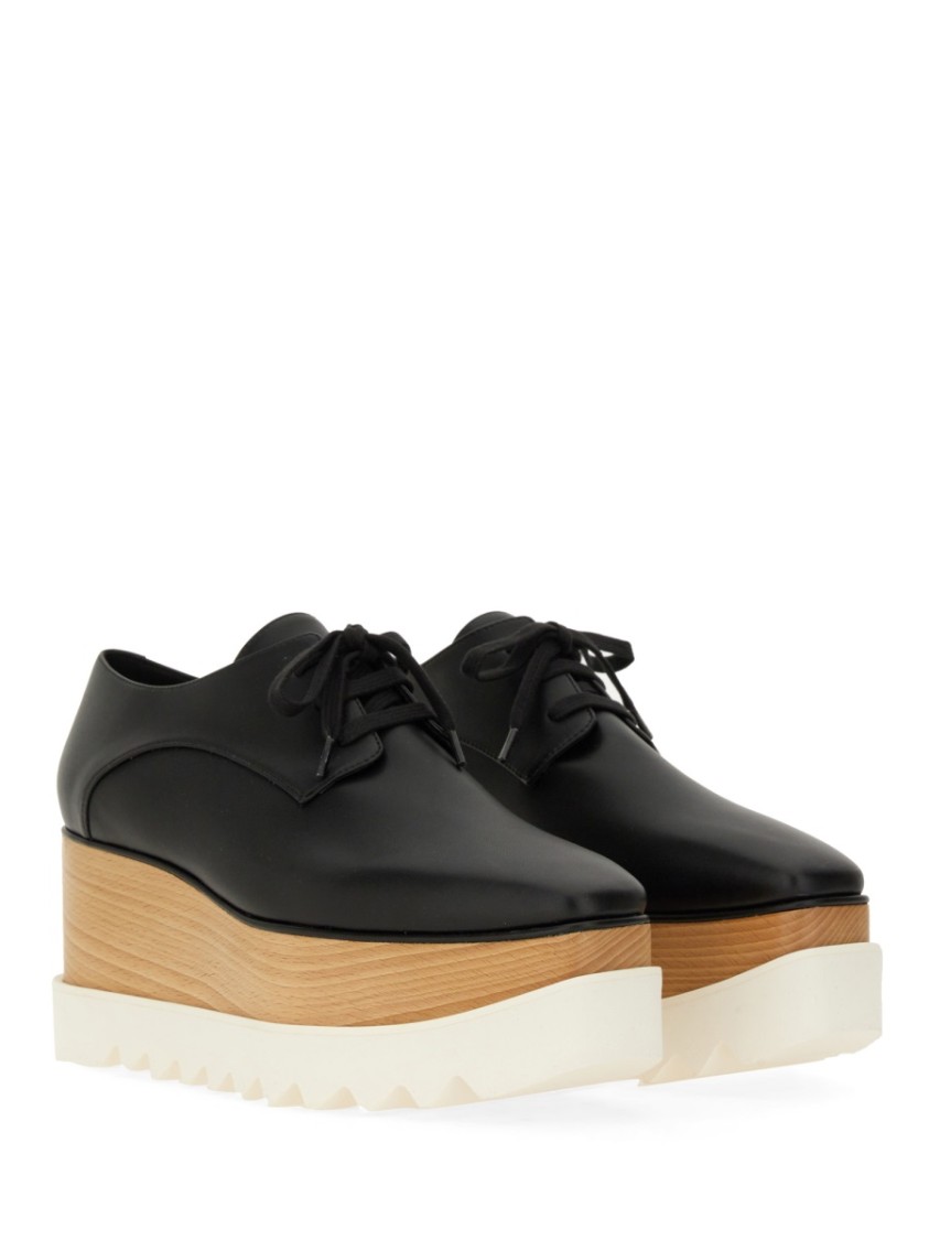 Stella Mccartney Women Lace-up Elyse In Black