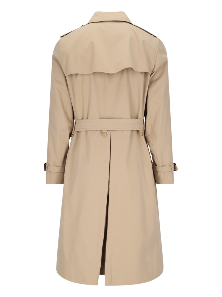 Burberry Double-Breasted Trench Coat – Beige | THE LIST