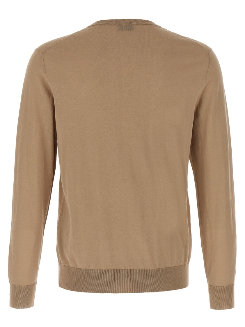 Ballantyne R Neck Sweaters And Cardigans In Brown