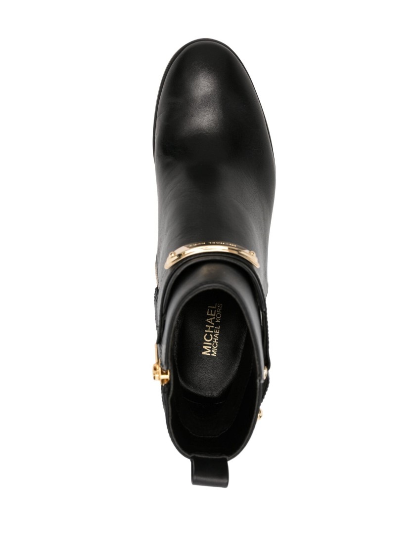Michael Kors Darcy Heeled Bootie In Black