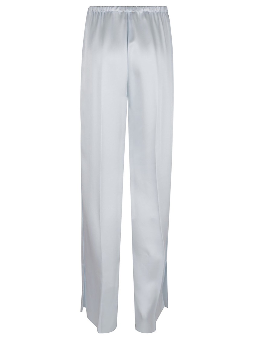 FORTE FORTE FORTE FORTE FLUID FIT ENVERS SATIN STRAIGHT PANTS