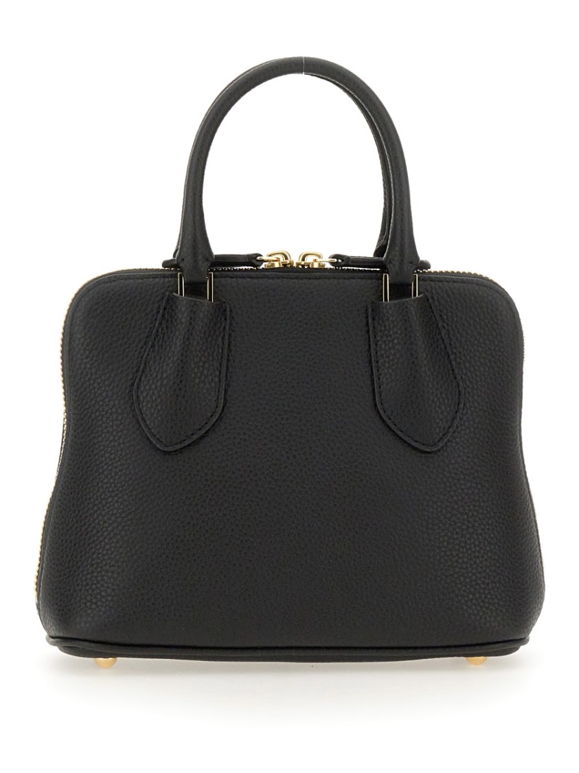 Tory Burch Swing Mini Trunk Bag In Black