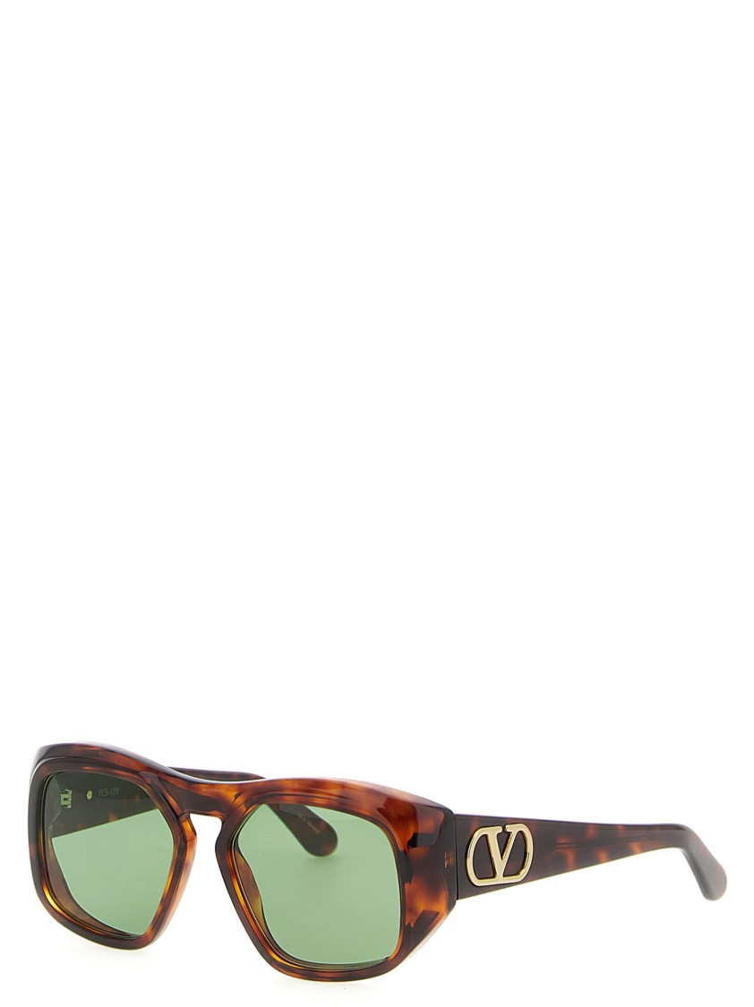 Valentino Garavani Square Thick Acetate | THE LIST