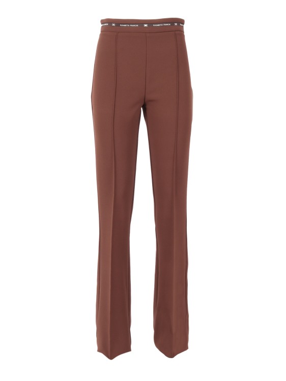 Elisabetta Franchi Structured Blazer And Flared Trousers