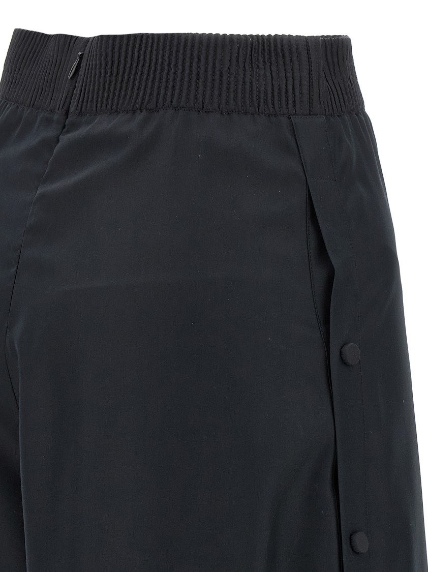 Giovanni Bedin High-waist Black Silk Pants | ModeSens