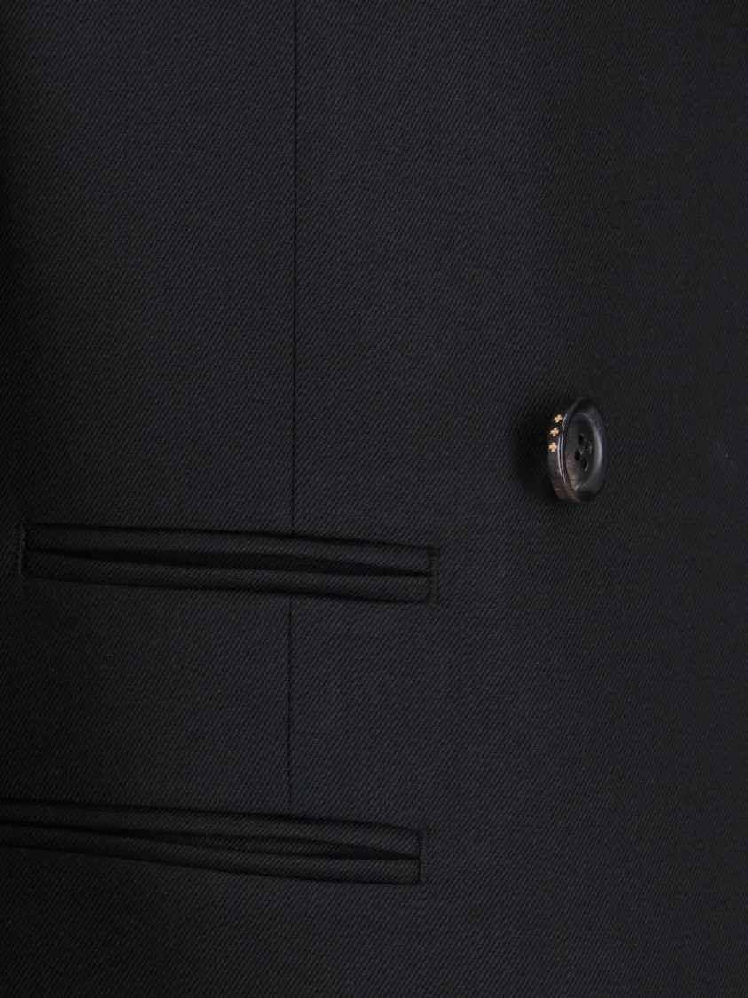 Tonywack Tailored Wool Blend Blazer In Black