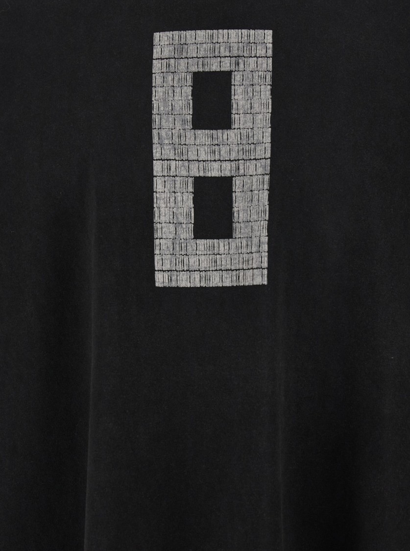 Fear Of God Short Sleeve Tee 8 Grey Print In Grey