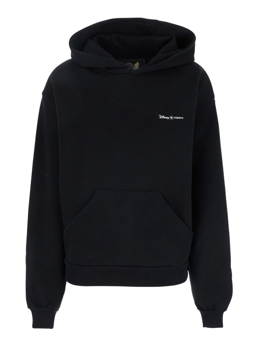 Disney X Coperni Black Sweatshirt With Logo Lettering
