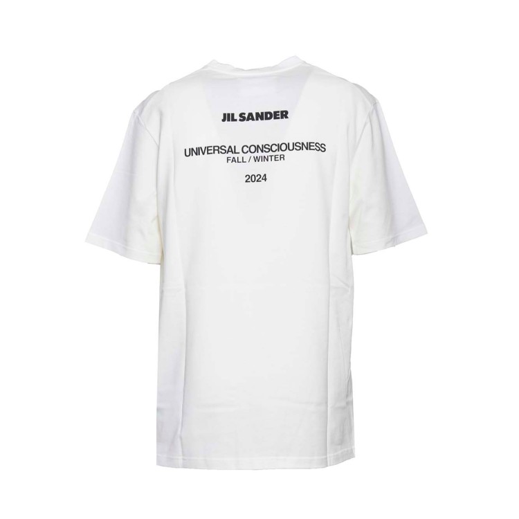 Jil Sander White Cotton Universal T-Shirt | THE LIST Jil Sander White Cotton Universal T-Shirt | THE LIST