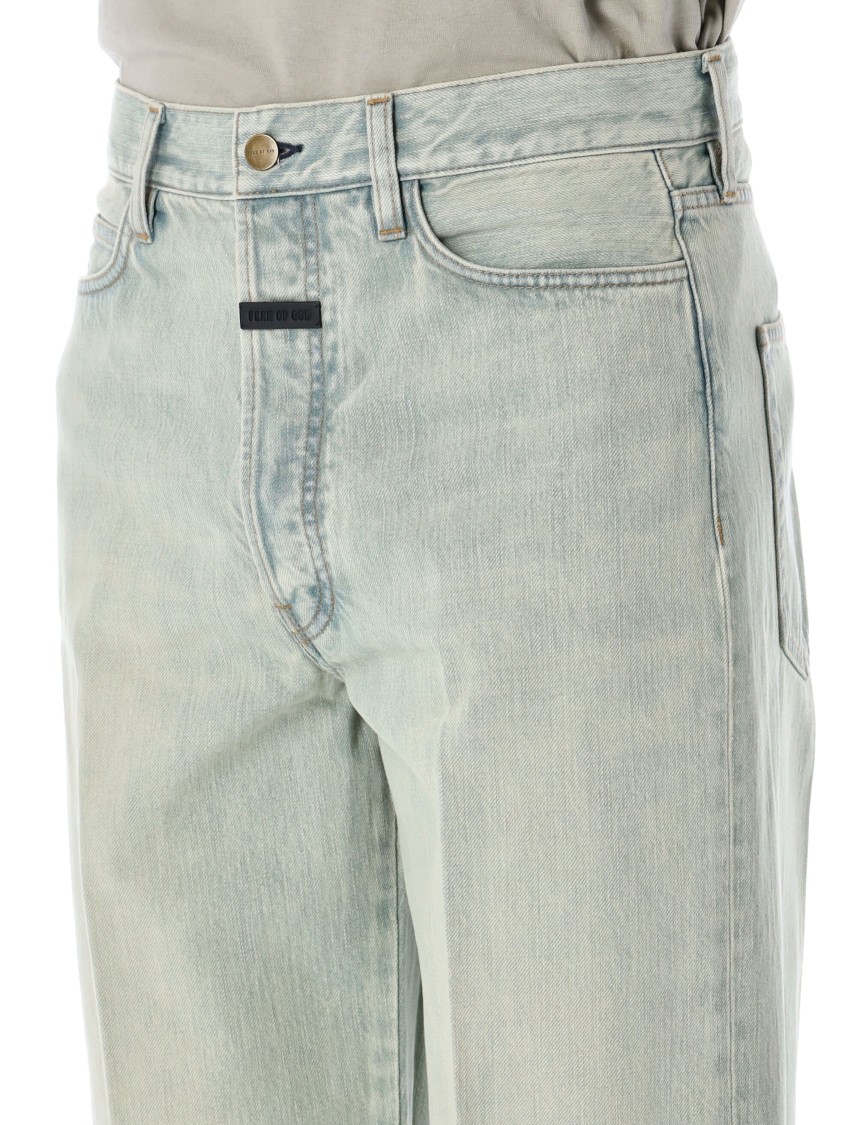 Fear Of God Retro-inspired 80s Five-pocket Denim Jeans In Blue