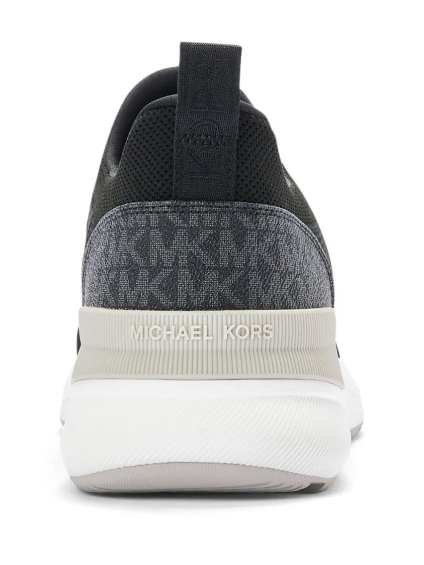 Michael Kors Trevor Slip On Trainer In Black