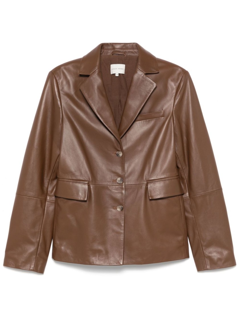 Loulou Studio Brown Aldo Blazer In Brown
