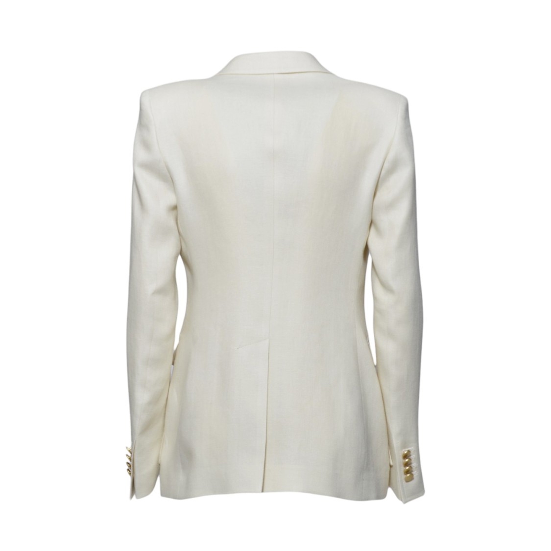 TAGLIATORE TAGLIATORE HONEY IVORY LINEN TWILL JACKET