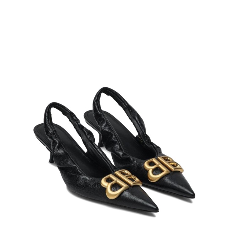 BALENCIAGA 'Monaco' slingback バレンシアガ パンプス Balenciaga Monaco 50MM Slingback Pumps | Saks Fifth Avenue