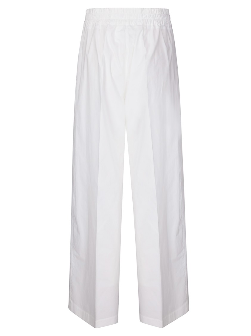 P.a.r.o.s.h . Canyox Straight Leg Trousers In White