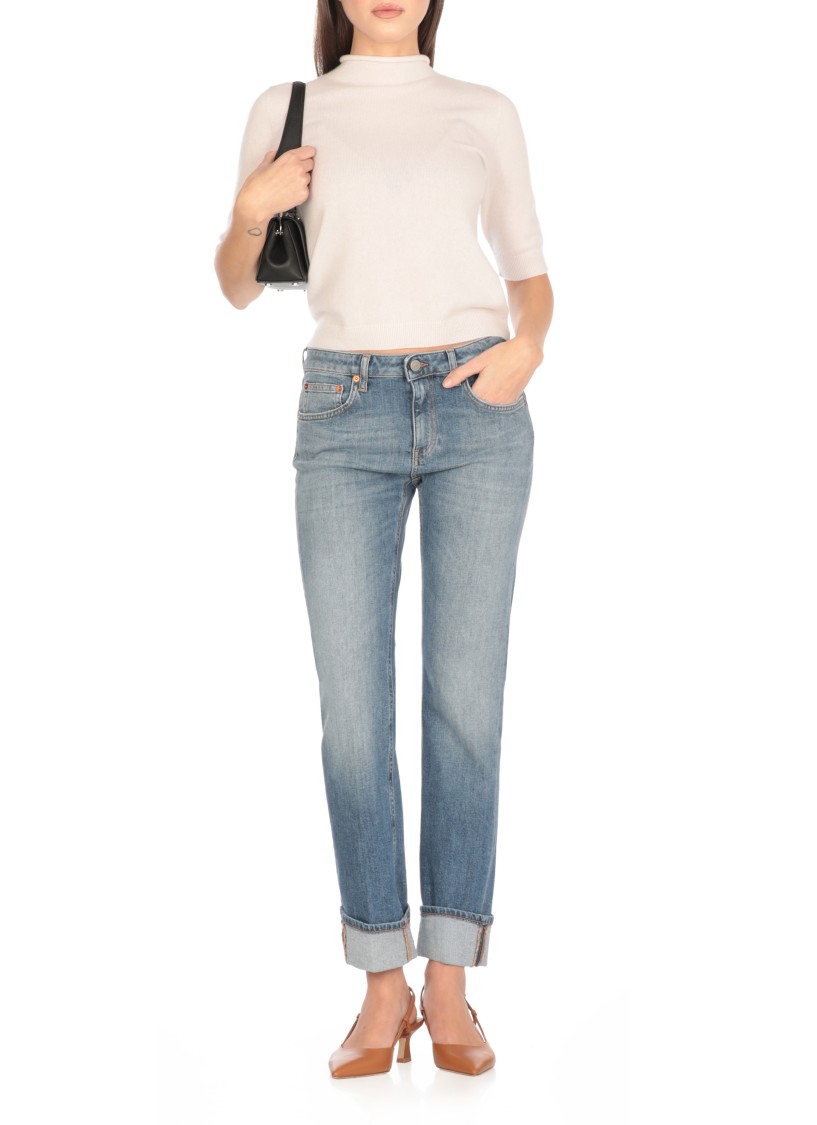 Shop Dondup Coco Jeans In Grey
