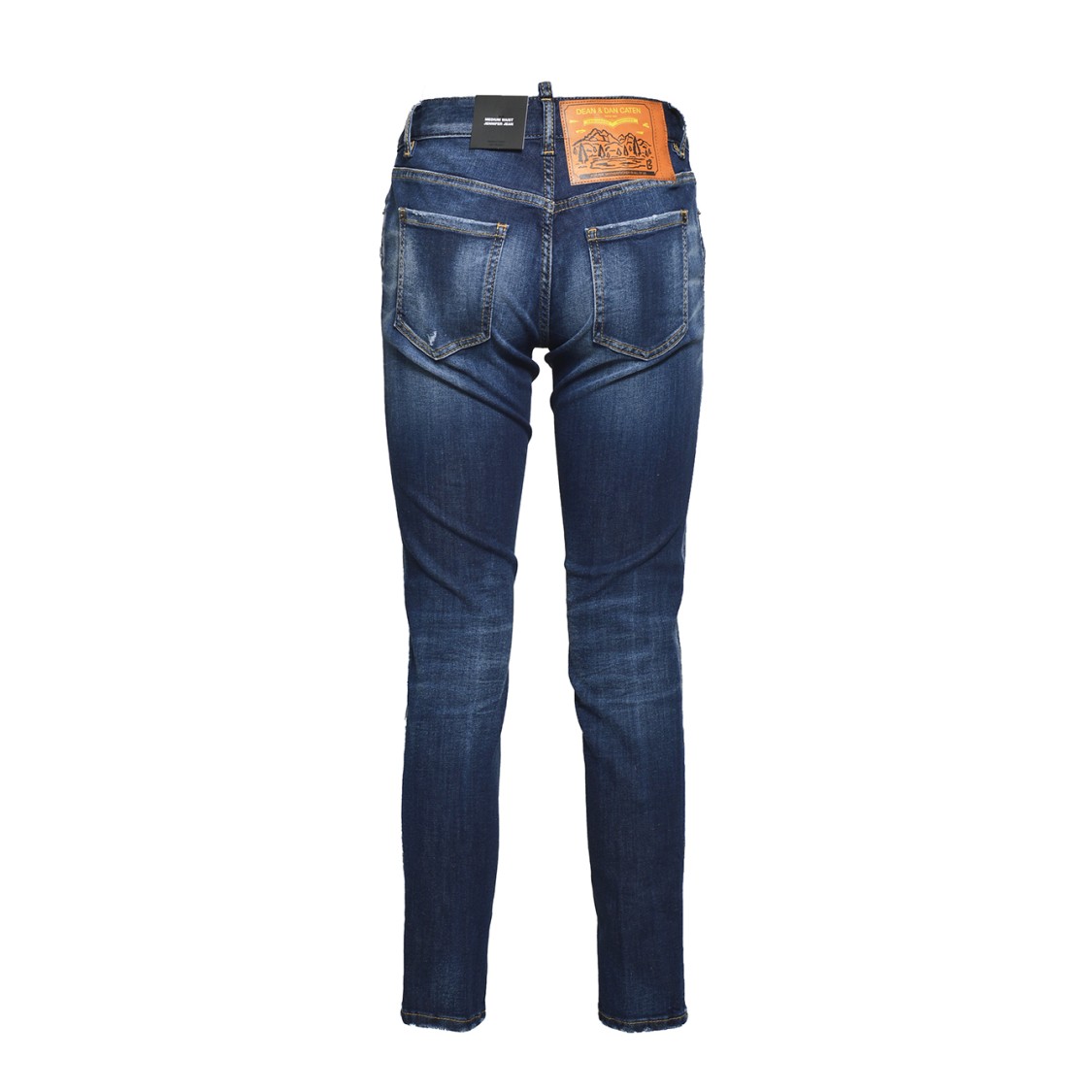 Dsquared2 Blue Jennifer Denim Jeans In Green