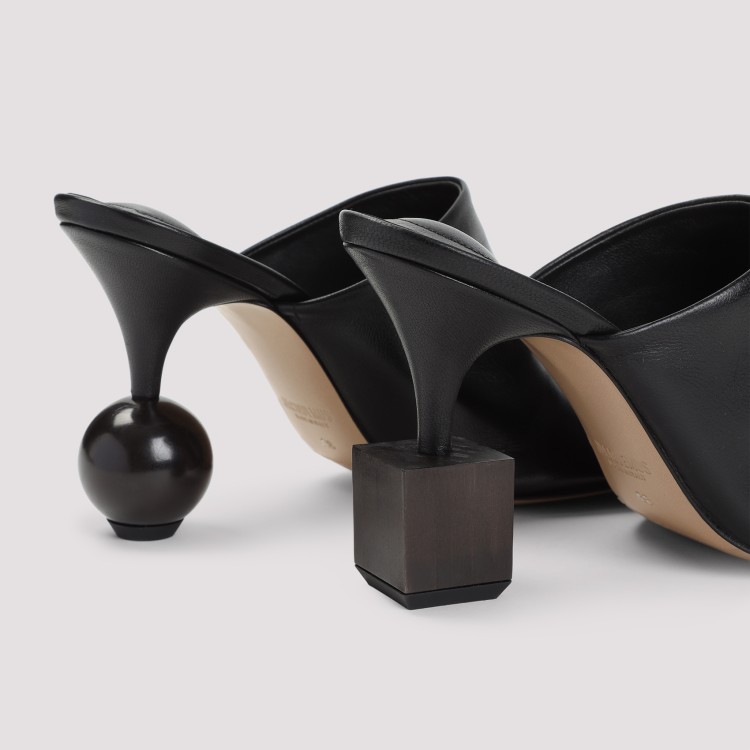 Jacquemus Bisou Mules in Black | THE LIST