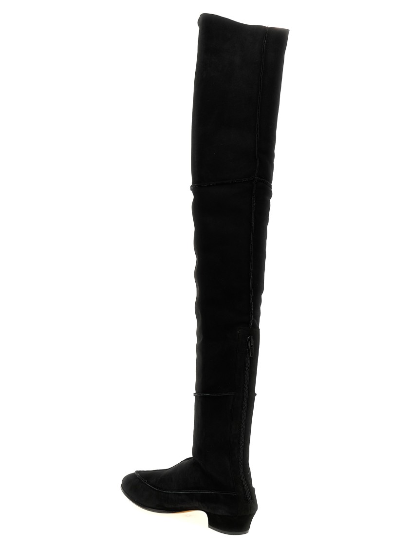 The Row 'awar' Cuissard Boots In Black