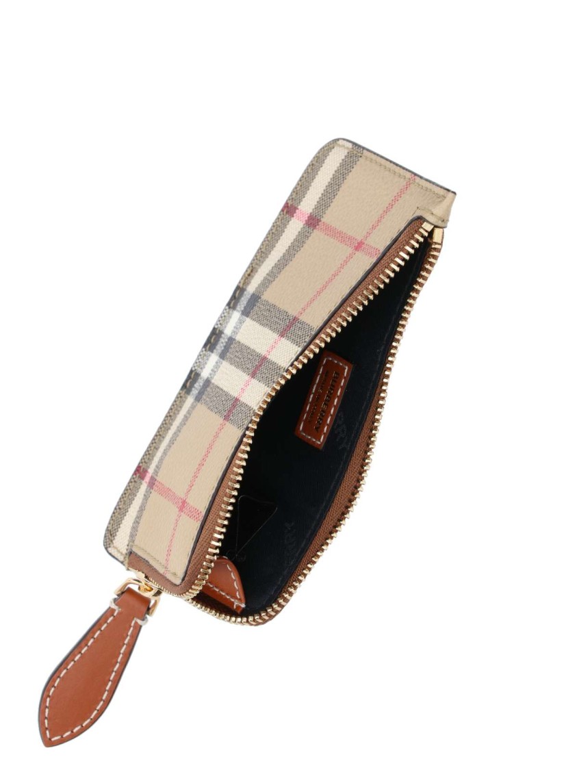 Burberry Wallet With Check Pattern
