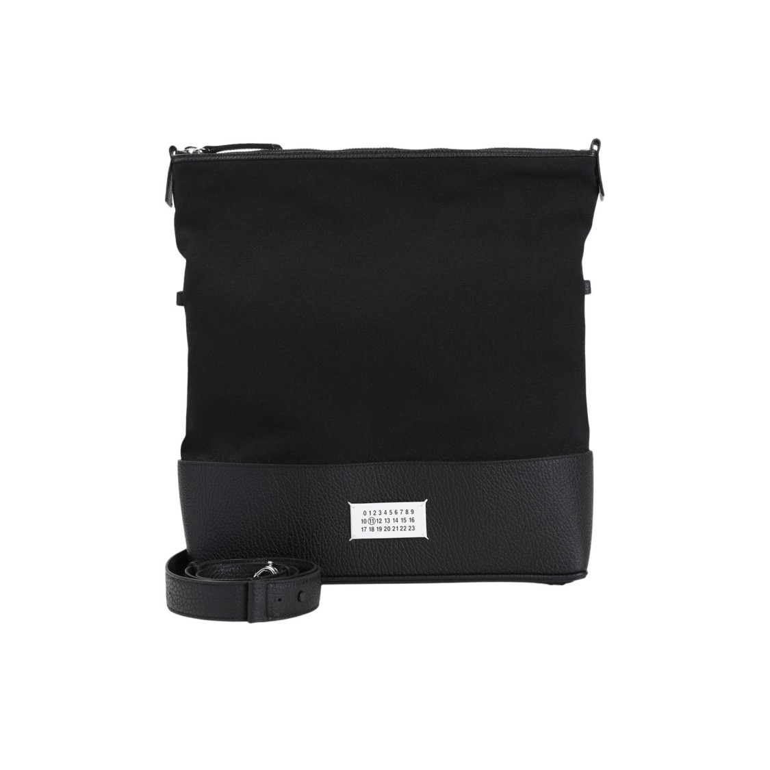 Maison Margiela 5ac Hobo Medium Handbag In Black
