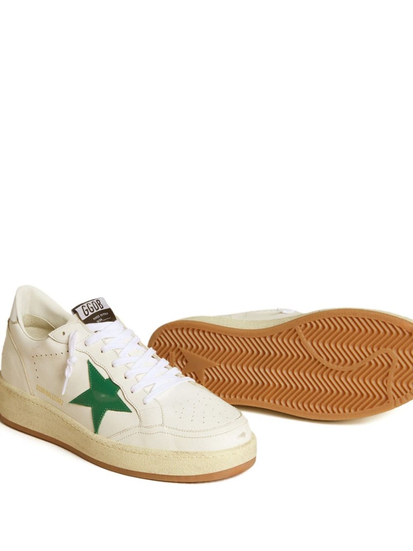 Shop Golden Goose White Low-top Sneakers