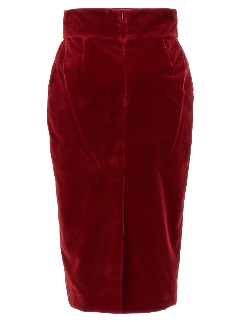 Alexandre Vauthier Skirts In Red