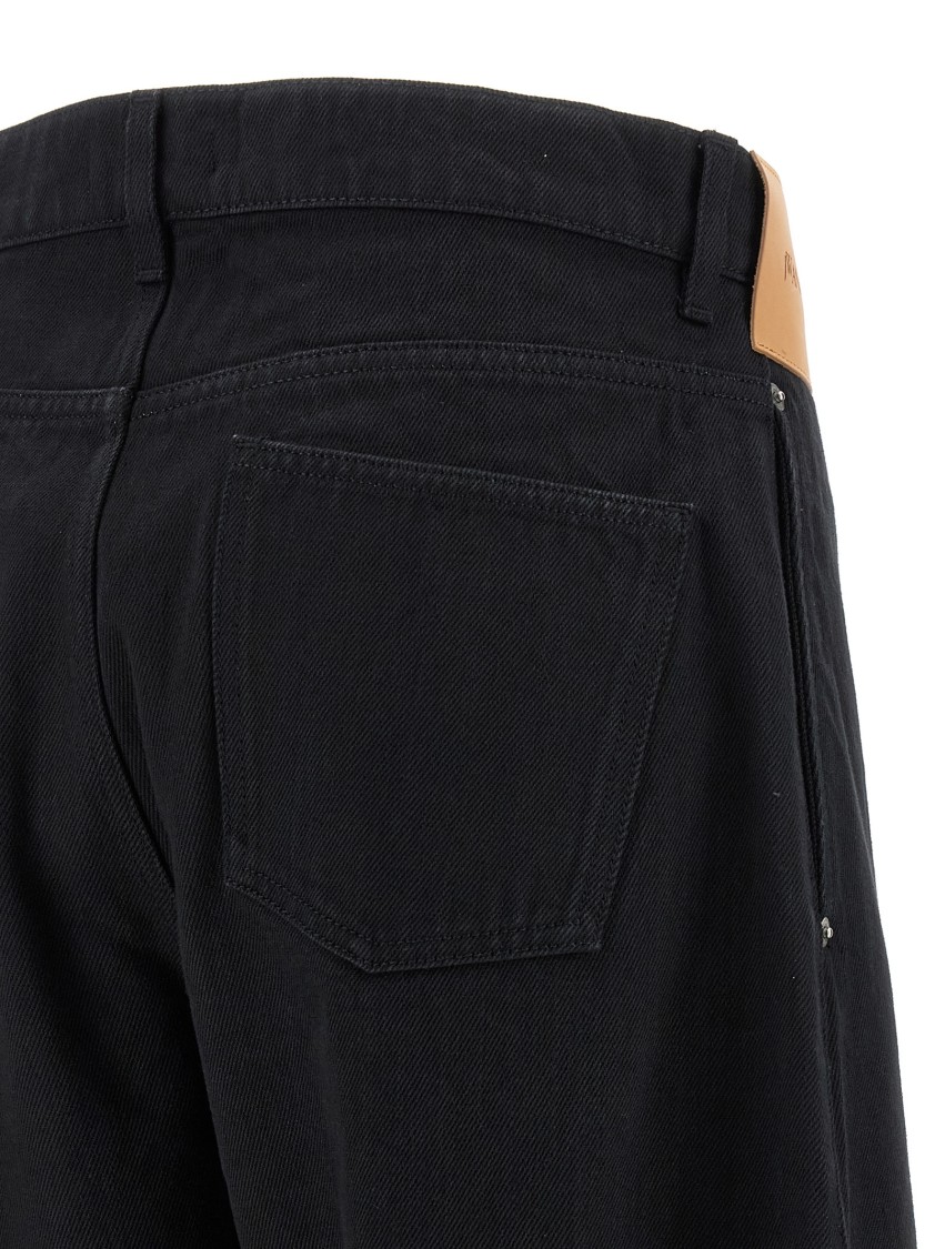 Jw Anderson J. W.anderson 'twisted Workwear' Jeans In Black