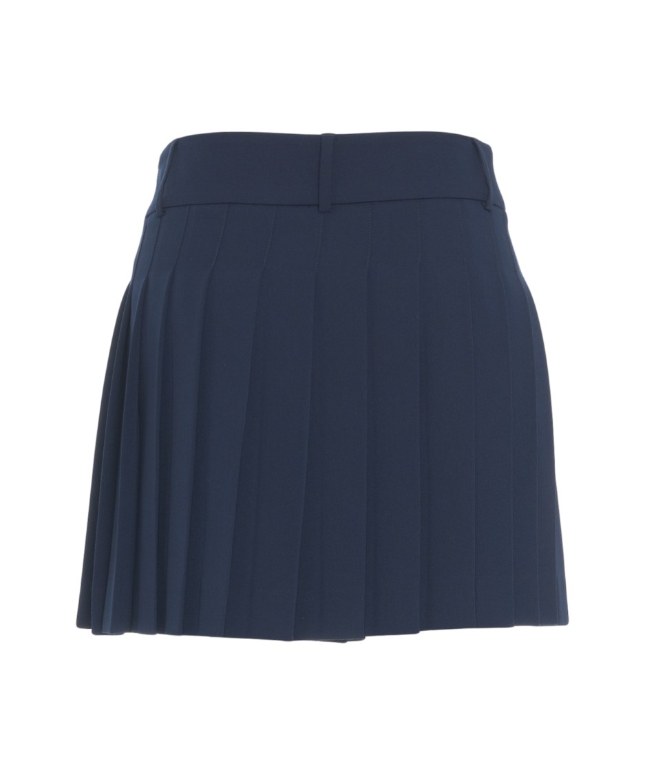 Liu •jo Liu Jo Pleated Miniskirt With Side Zipper