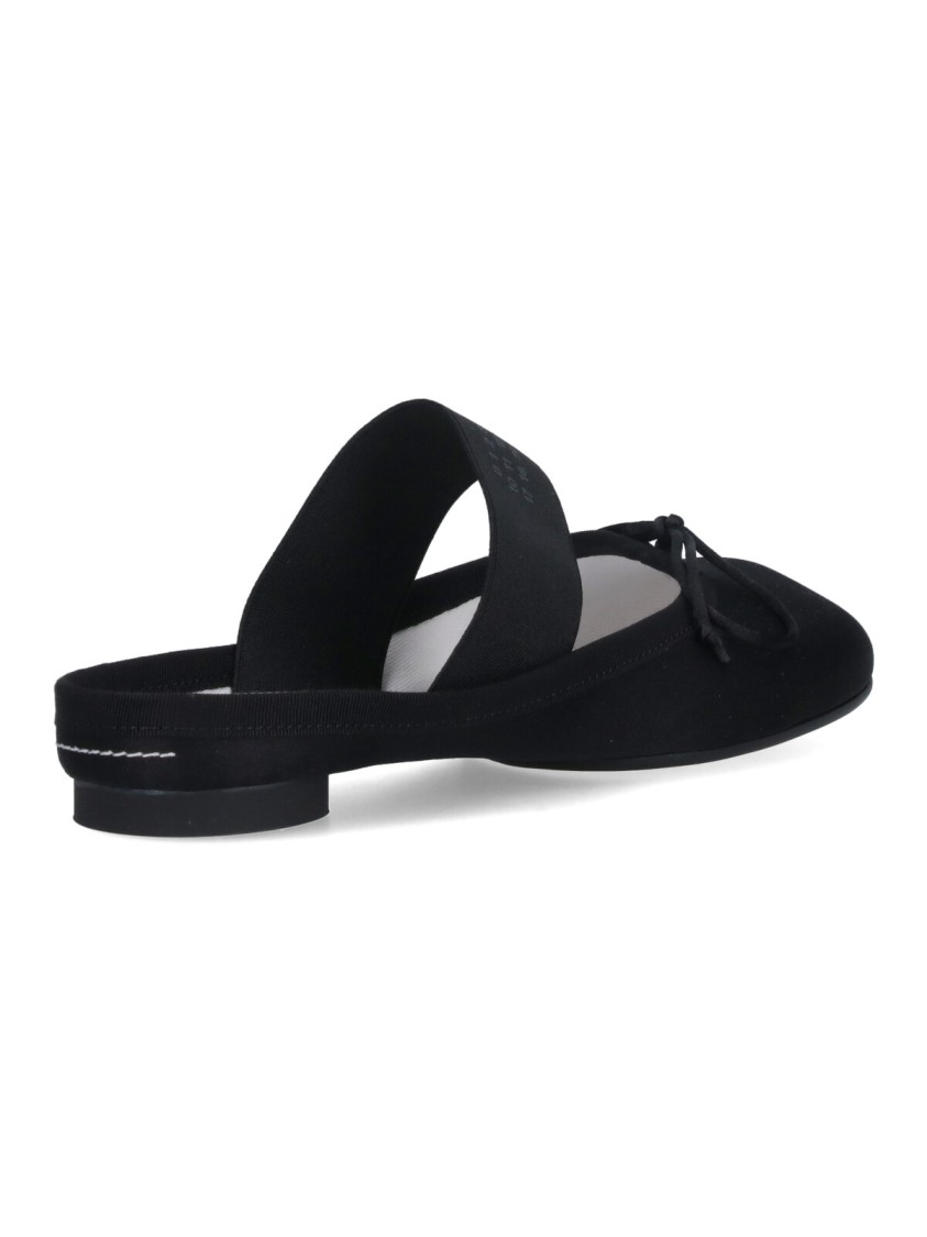 MM6 MAISON MARGIELA MM6 BY MAISON MARGIELA SLIP-ON' BALLERINAS – BLACK 