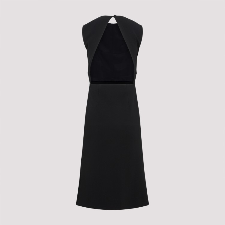 ワンピース SPORTMAX Sportmax Mirto Dress SPORTMAX Black Stretch Polyester Mirto Dress (SPORTMAX