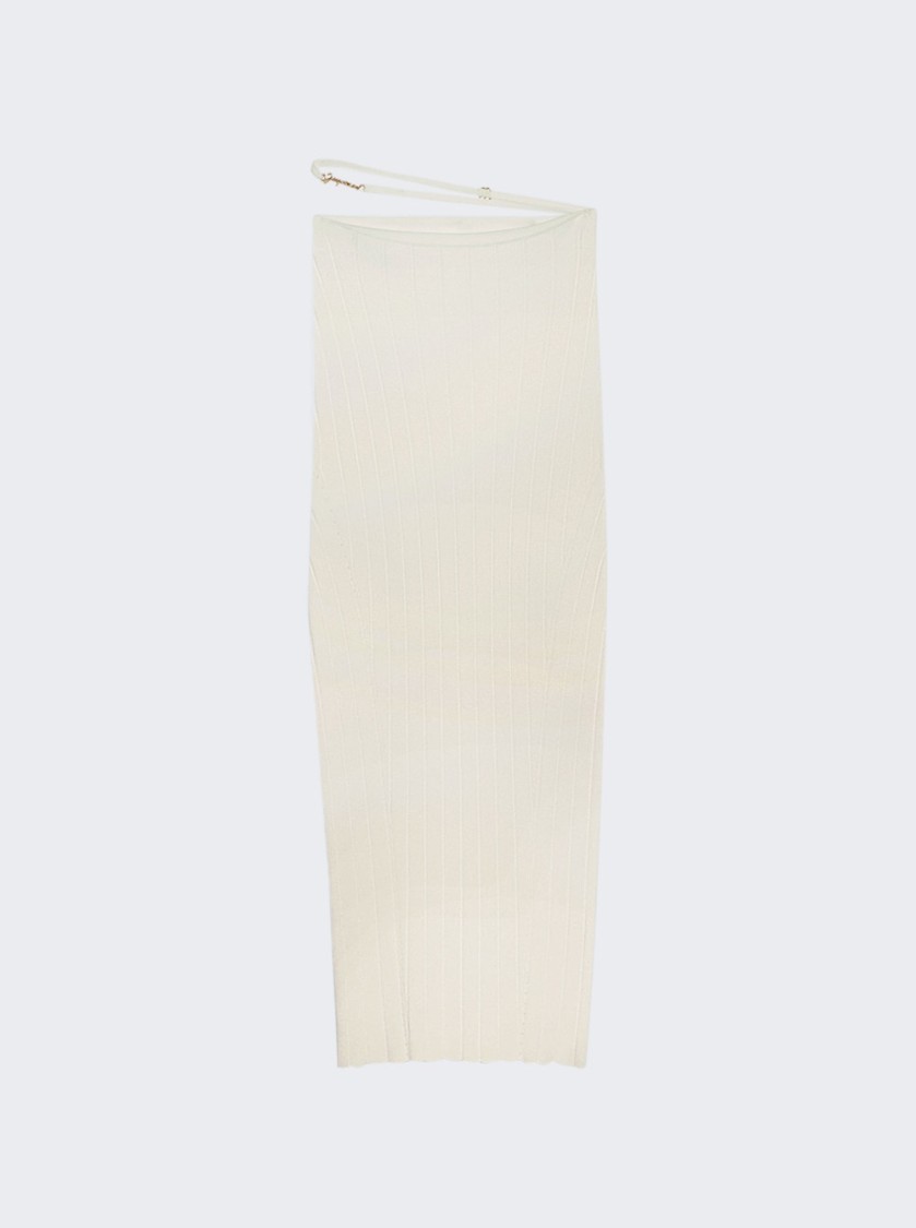 Jacquemus La Jupe Pralu Skirt In White