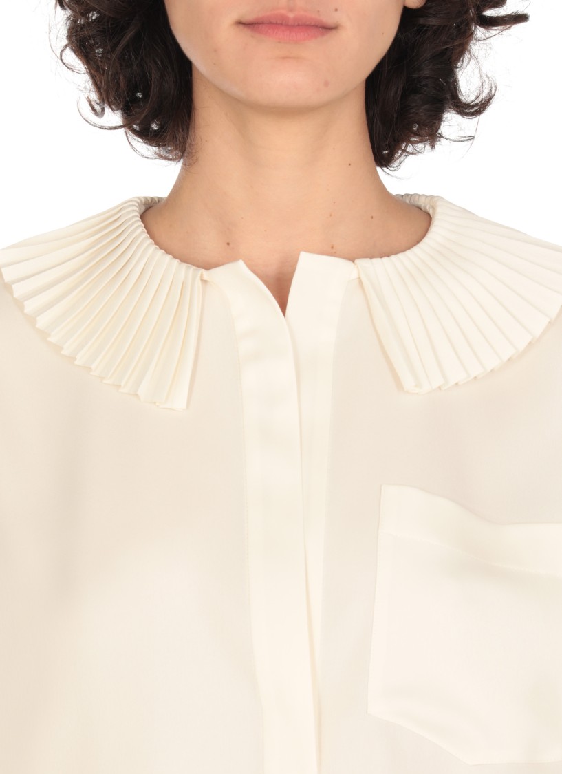 Philosophy Di Lorenzo Serafini Shirt With Chest Pockets In Neutrals