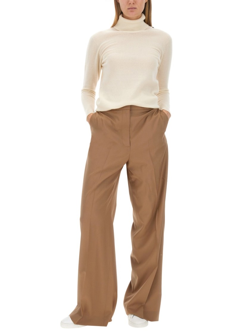 Shop Fabiana Filippi Slim Fit Cashmere Sweater