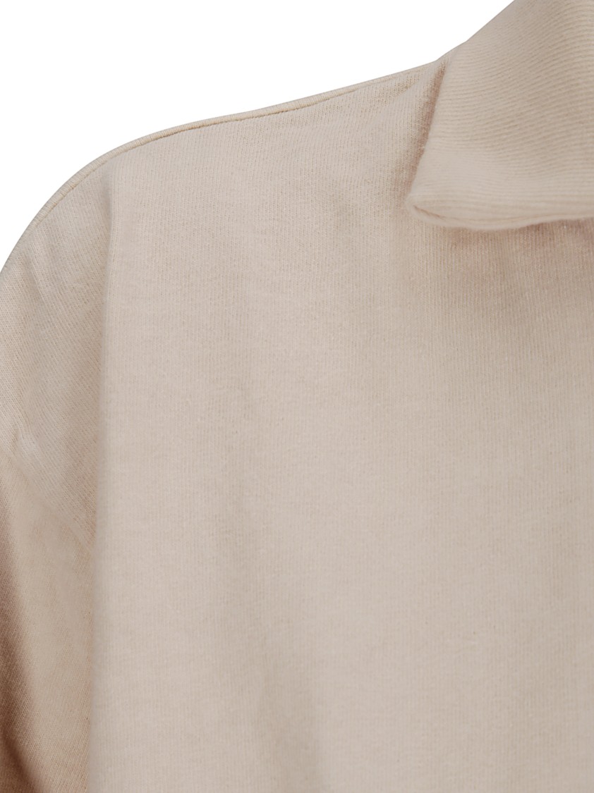 Epl Long-sleeved Cotton Sweatshirt In Neutral