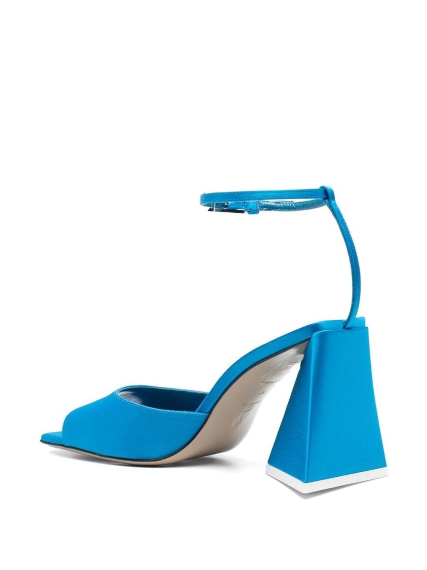 Attico Piper 85mm Sandal In Blue