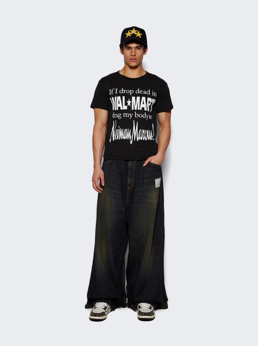 Amiri Quad Skel Panelled Leather Snekaers