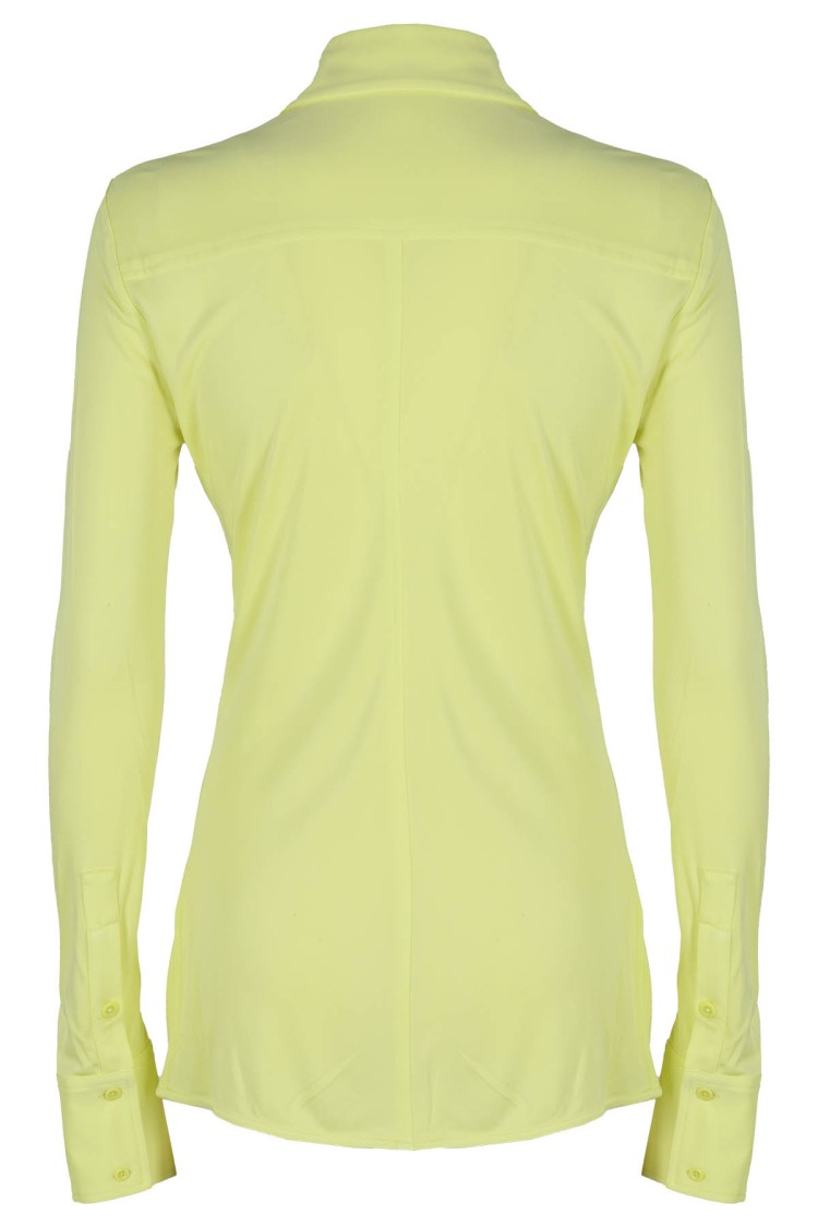 PROENZA SCHOULER X WHITE LABEL PROENZA SCHOULER X WHITE LABEL LIME VISCOSE SHIRT