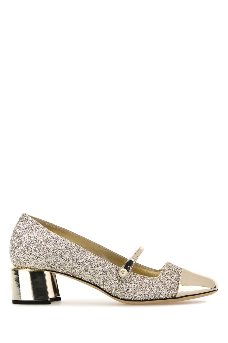 Jimmy Choo 'mary Jane Elisa In Neutral