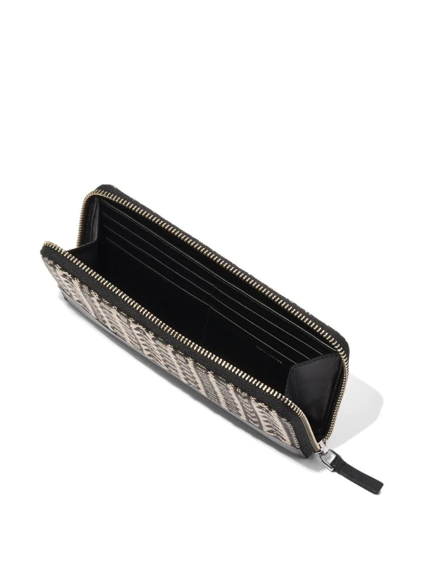 Marc Jacobs The Continental Wristlet In Gray