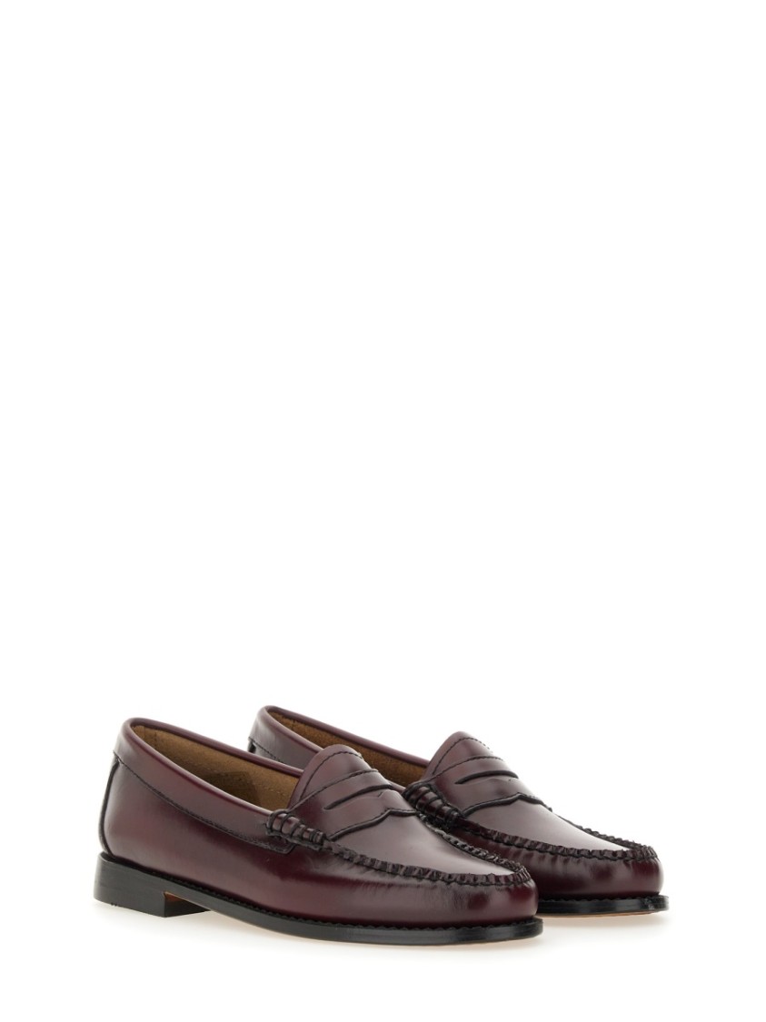 Gh Bass Moccasin Weejun In Burgundy