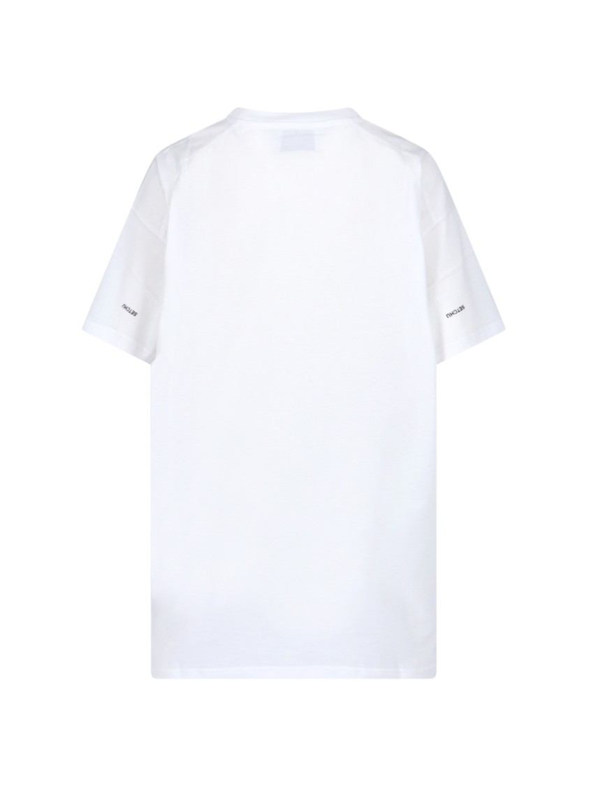 Shop Setchu Logo T-shirt – White