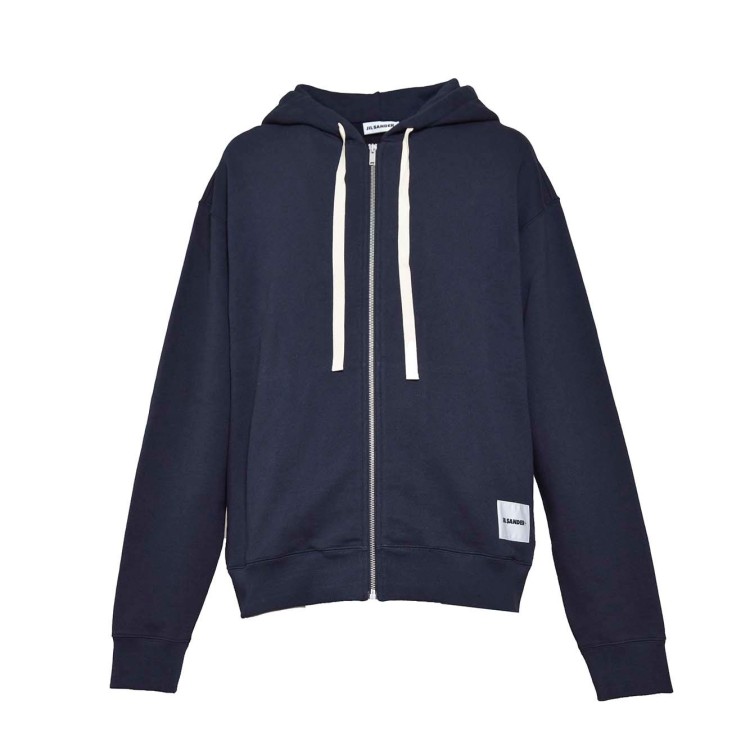 パーカー・フーディ Jil Sander Boxy Cotton Sweatshirt With Adjustable Hood Jil Sander Boxy Cotton Sweatshirt With Adjustable Hood