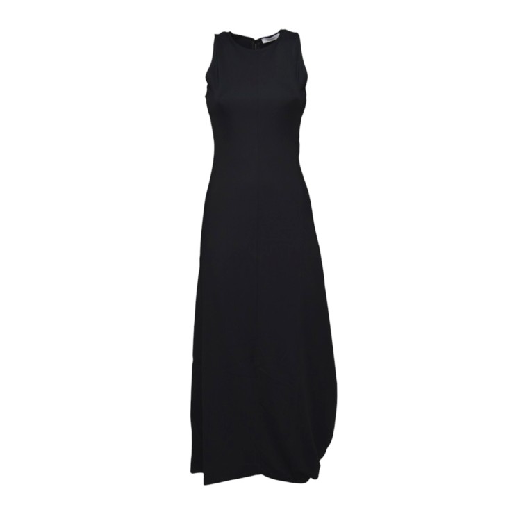 オールインワン・サロペット Lemaire Fitted Midi Dress In Crepe Viscose Lemaire Fitted Midi Dress In Crepe Viscose | THE LIST