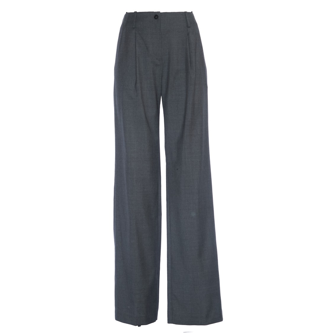 N°21 Wide-leg Trousers With High Waist In Black
